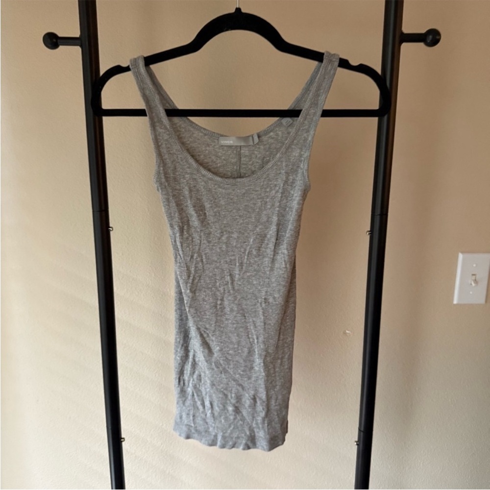 Vince Heather Gray Women's Tank Top